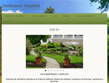 Tablet Screenshot of jardineria-jarplant.com